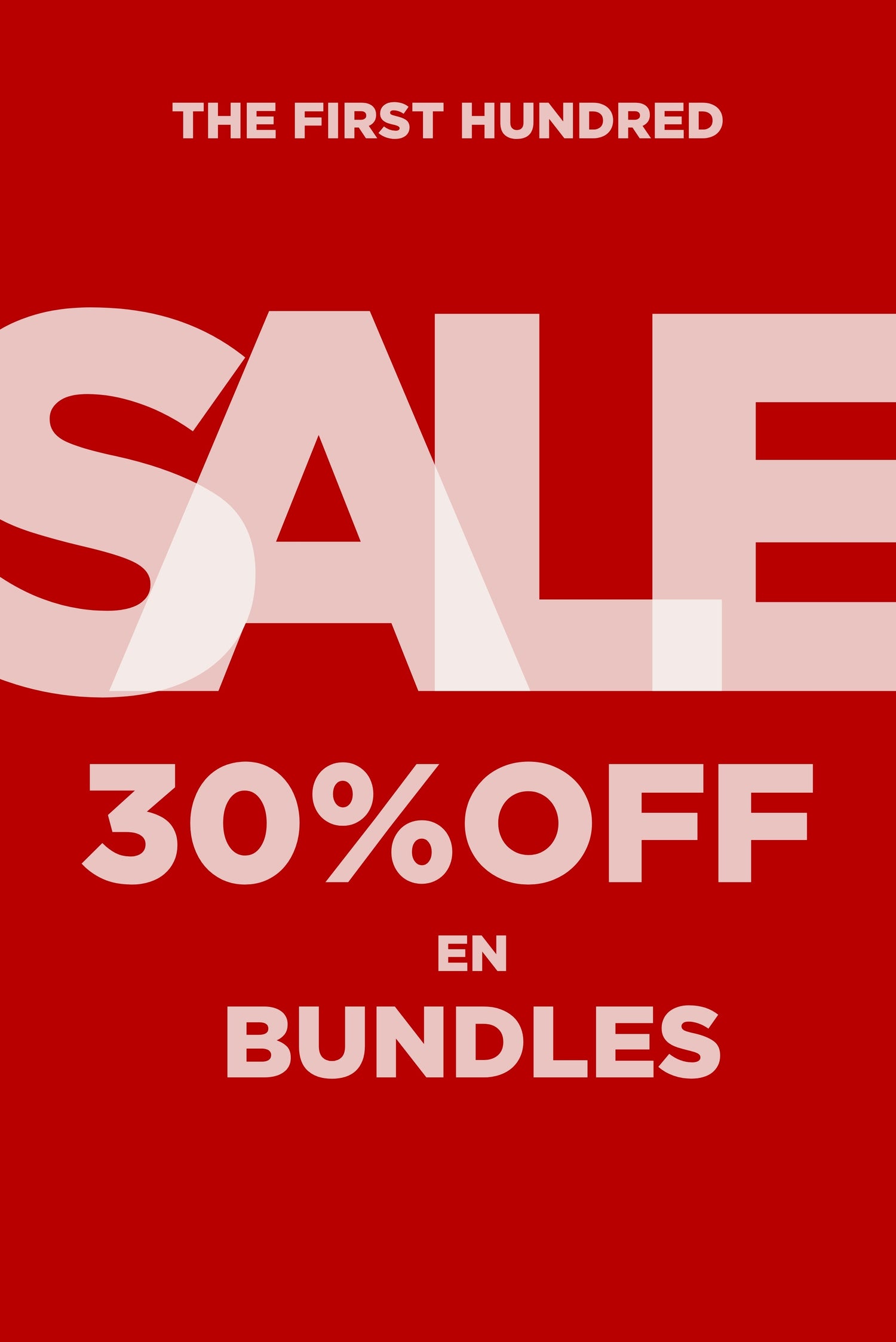 BUNDLES 30% OFF