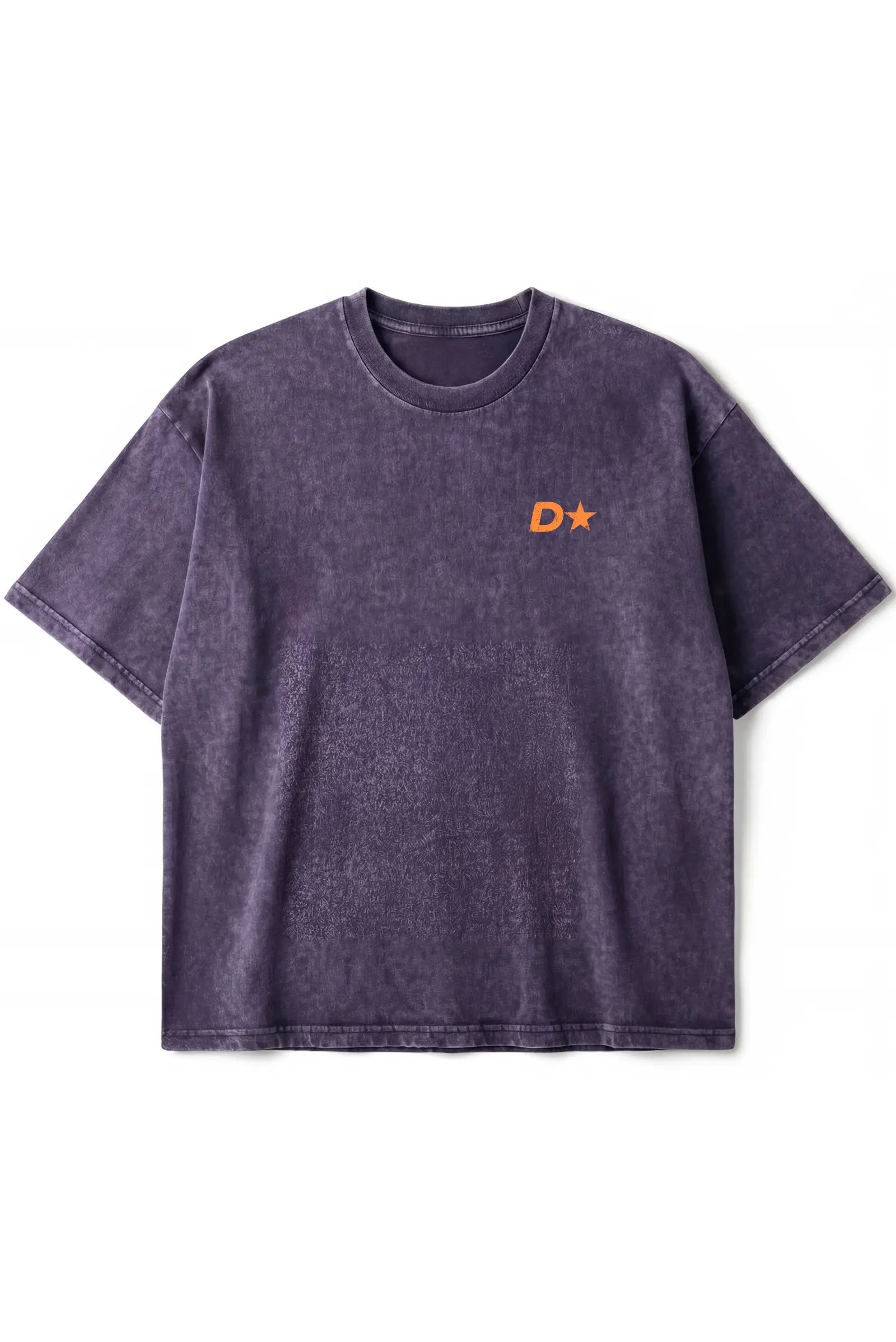 ICON DPMN Oversized Tee — Washed Purple DOPAMYN