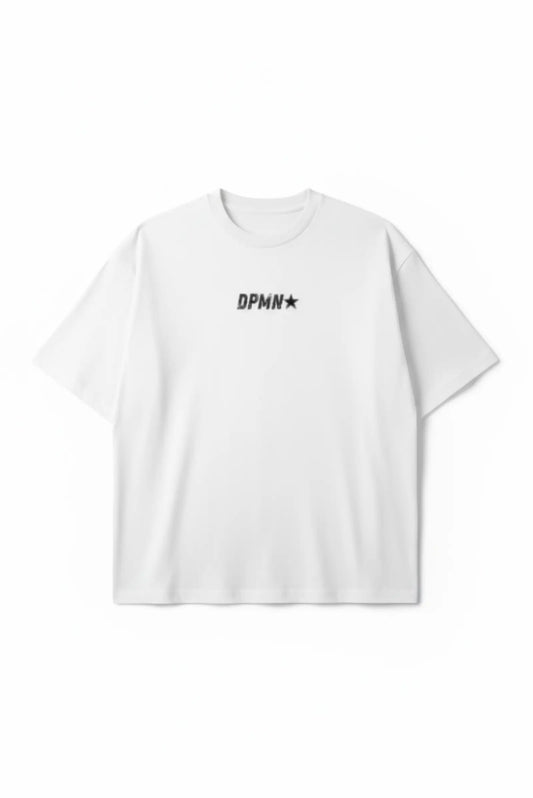 DPMN Oversized Tee — White DOPAMYN