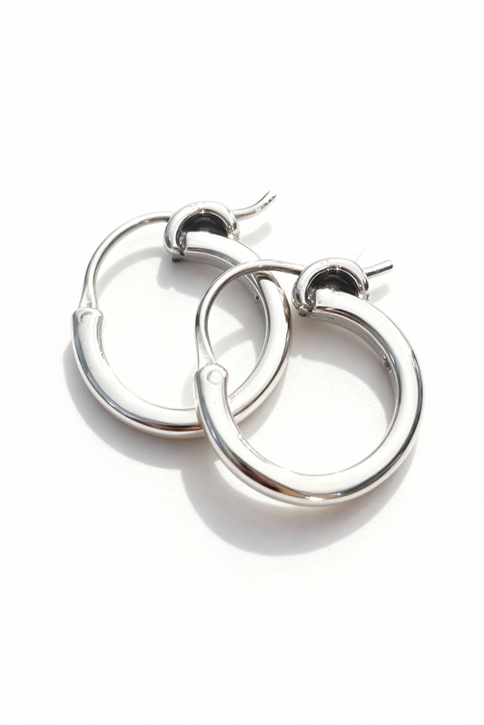 Hoops de Plata DOPAMYN