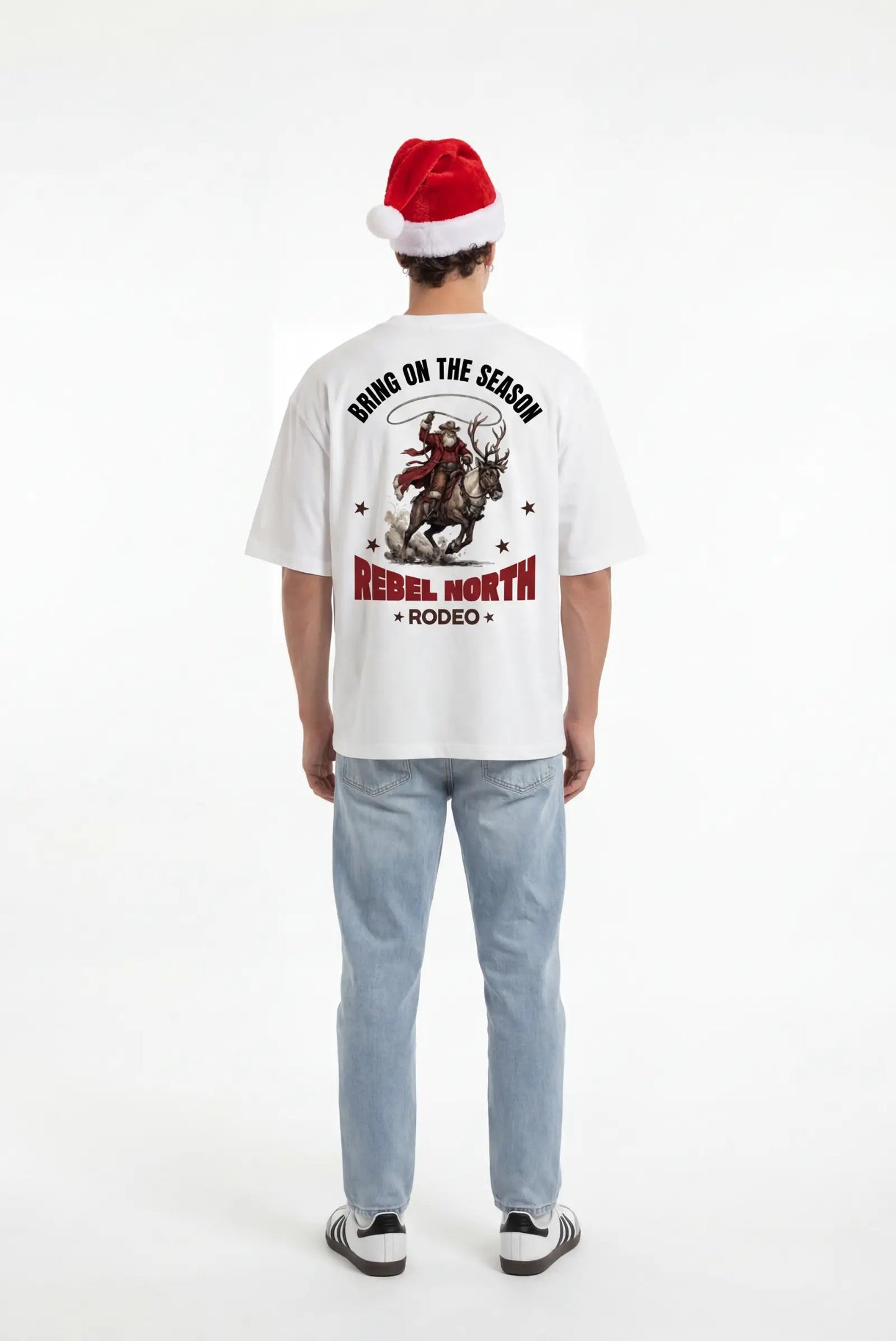 Christmas Rodeo Oversized Tee DOPAMYN