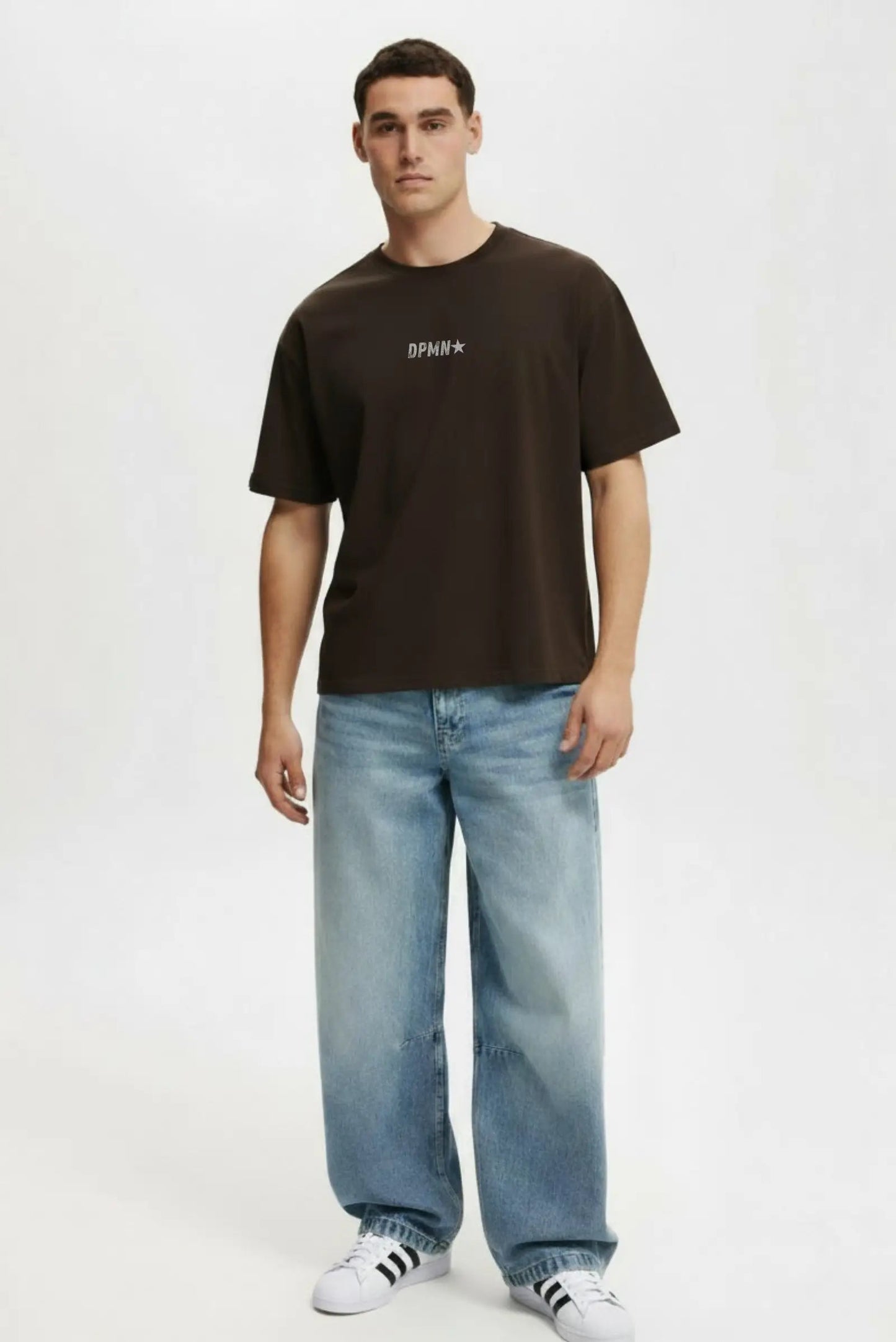 DPMN Oversized Tee — Brown DOPAMYN