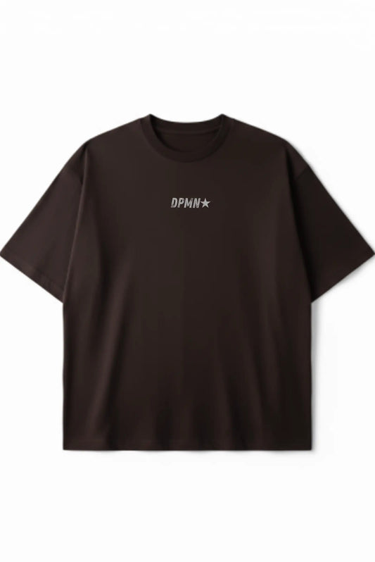 DPMN Oversized Tee — Brown DOPAMYN