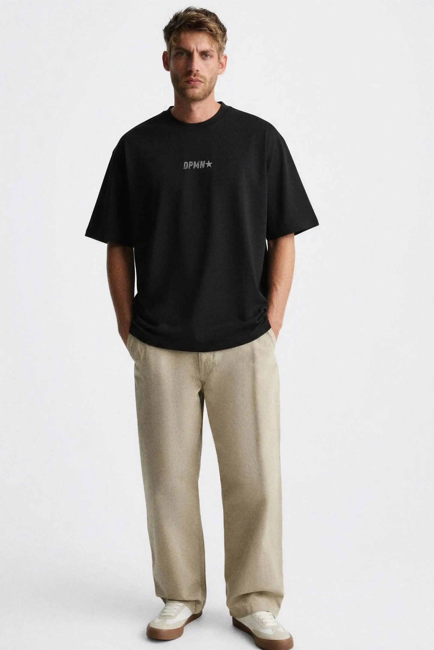 DPMN Oversized Tee — Black DOPAMYN