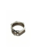 Anillo de eslabones de plata unisex DOPAMYN. Joyería mexicana.