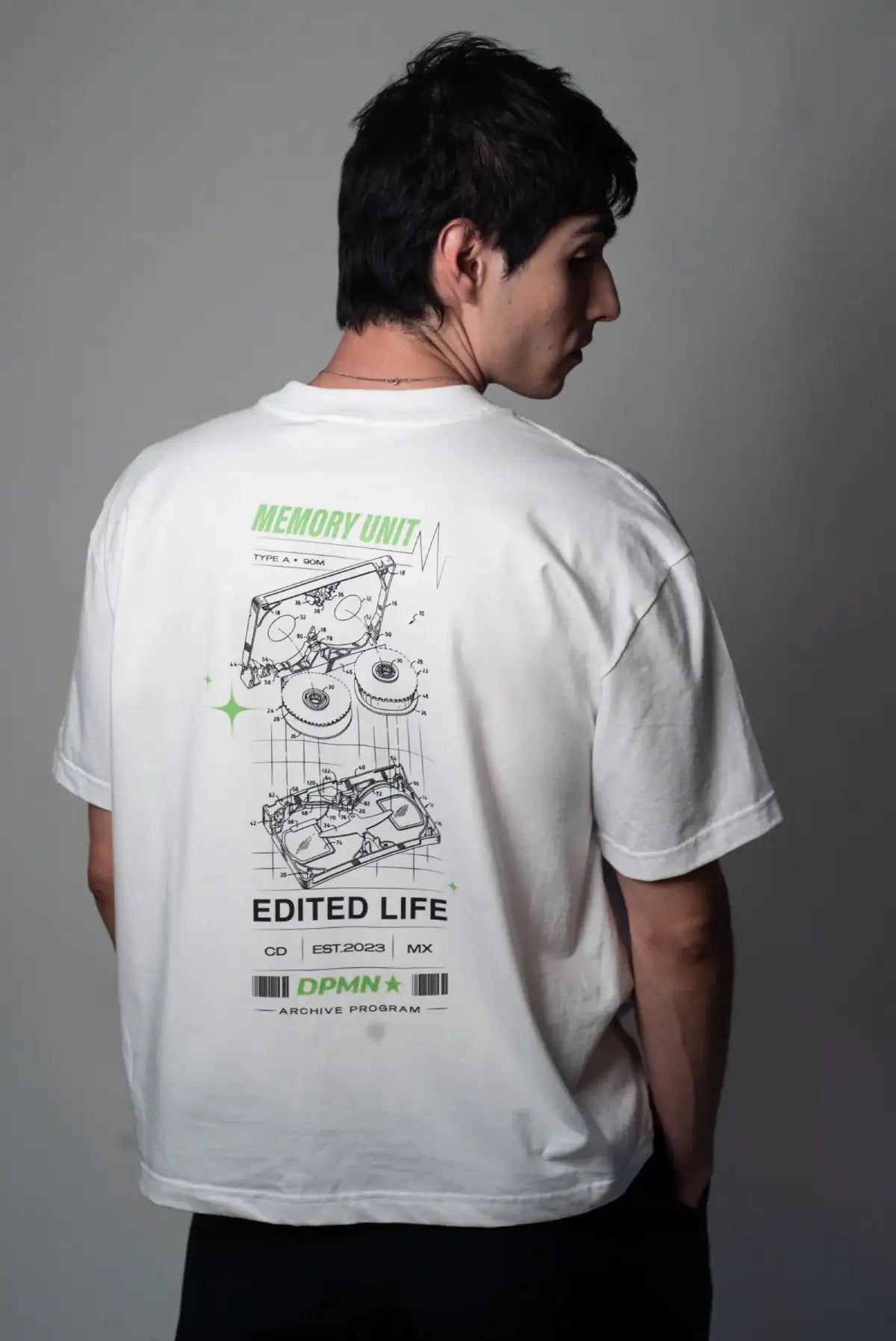 Edited Life Oversized Tee — Off White