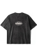 ICON DPMN Semi Oversized Tee — Washed Black