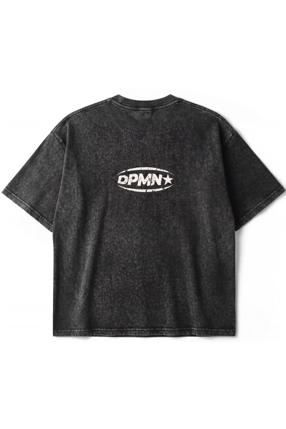 ICON DPMN Semi Oversized Tee — Washed Black