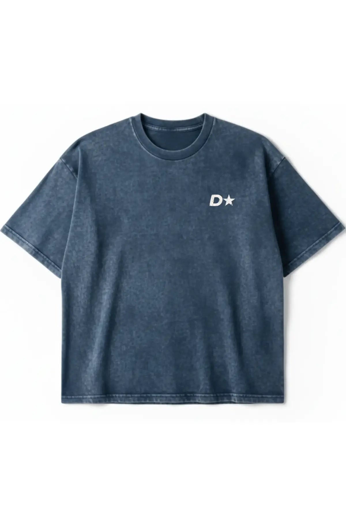 ICON DPMN Semi Oversized Tee — Washed Blue