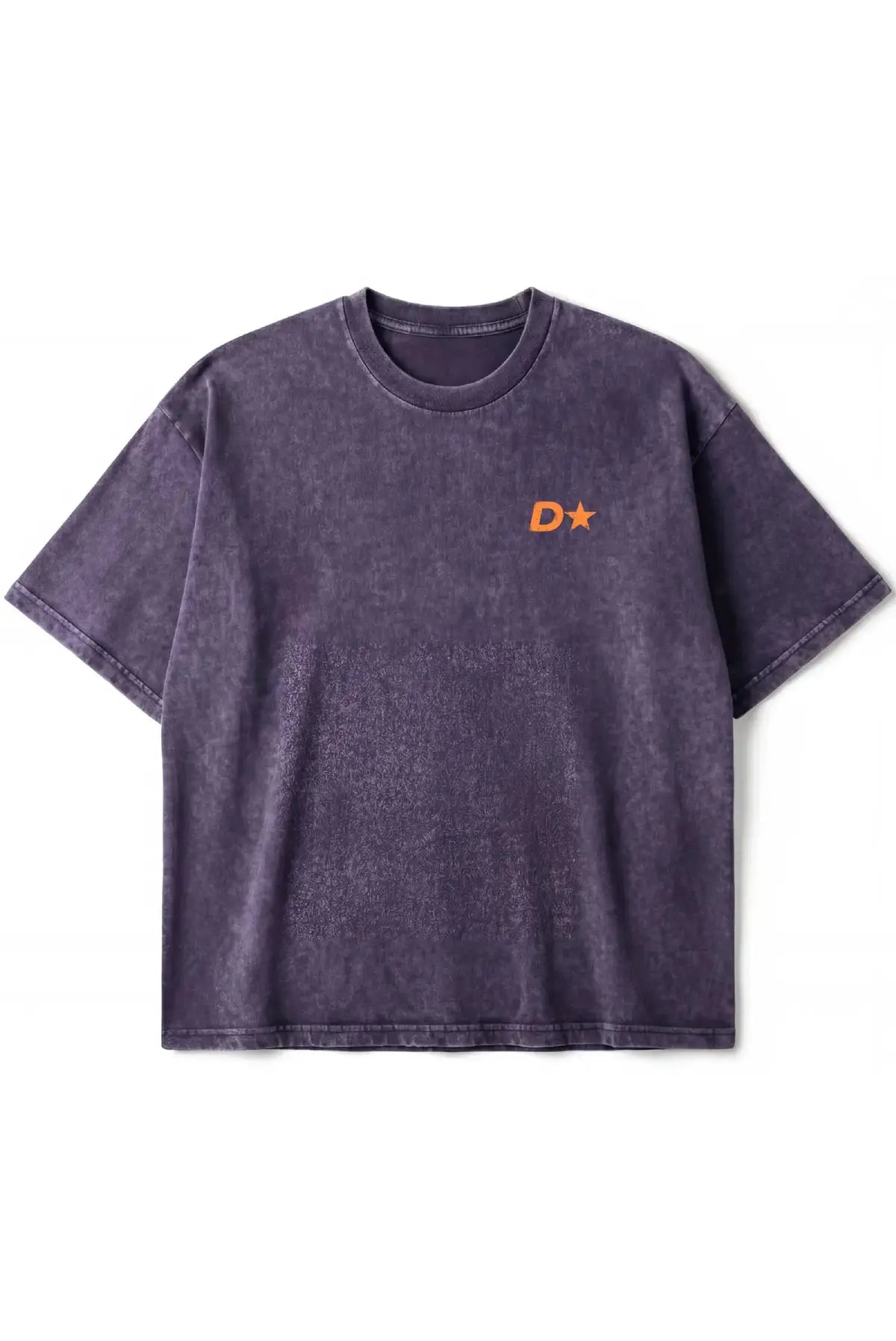 ICON DPMN Semi Oversized Tee — Washed Purple