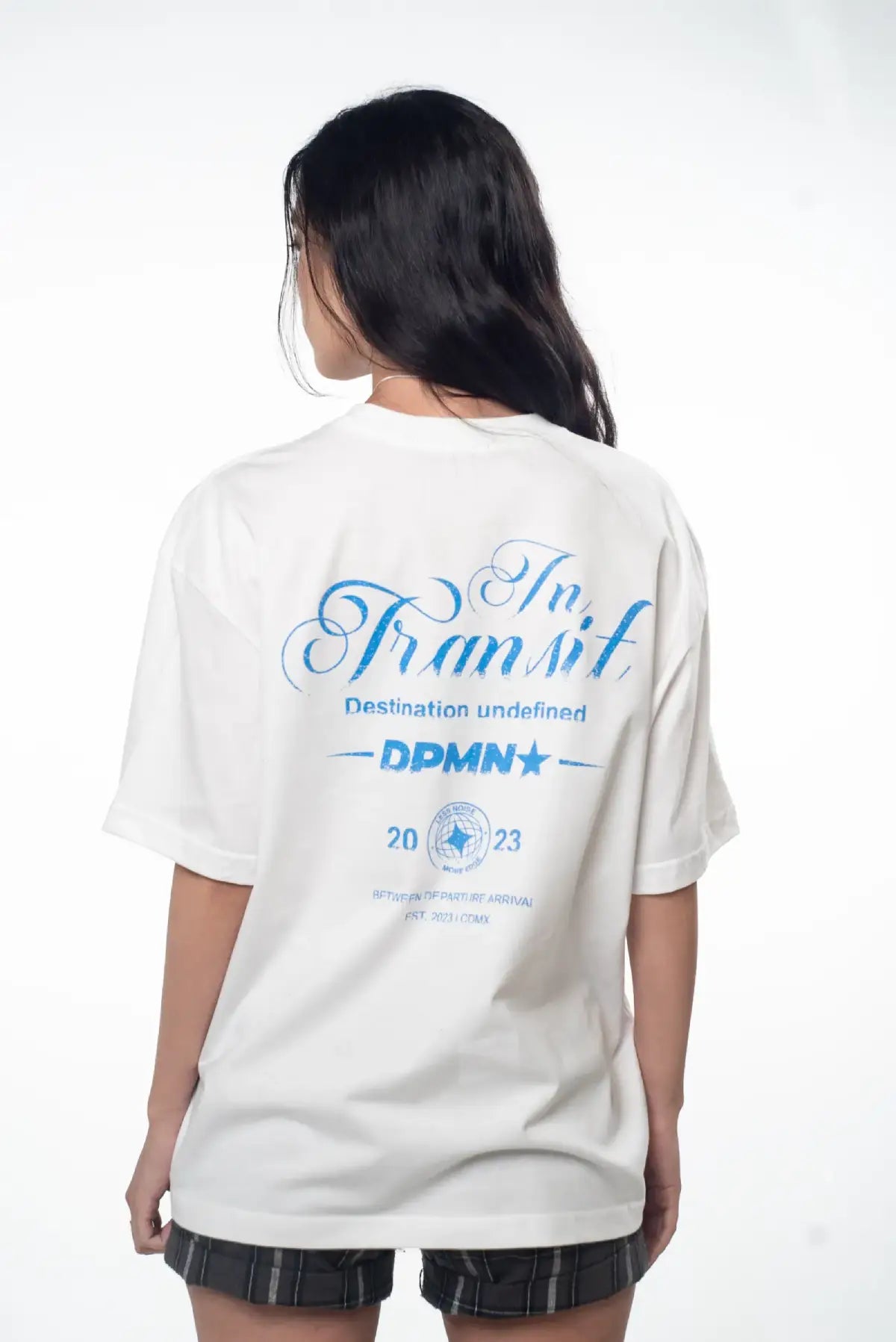 In Transit Oversized Tee — Off White