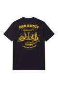 Local Is Better Regular Tee — All Black