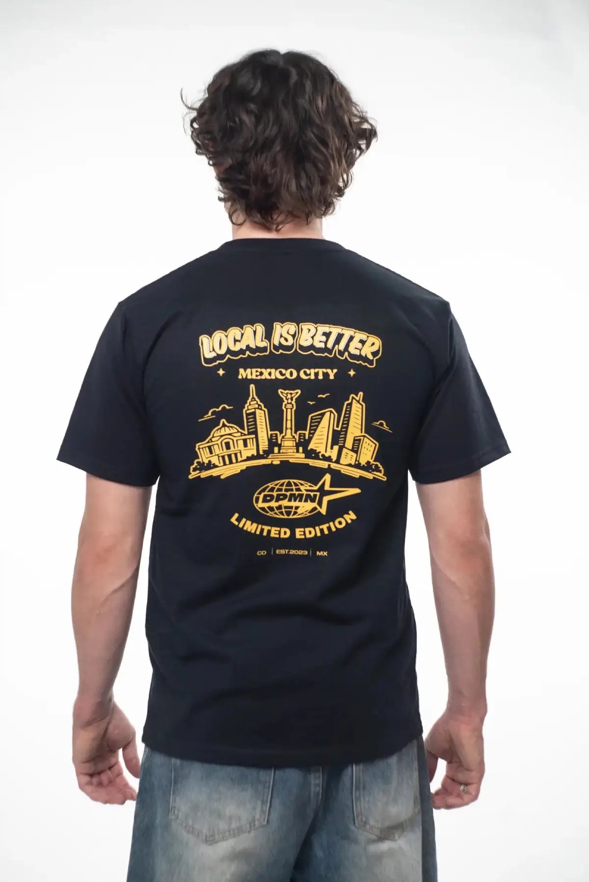 Local Is Better Regular Tee — All Black