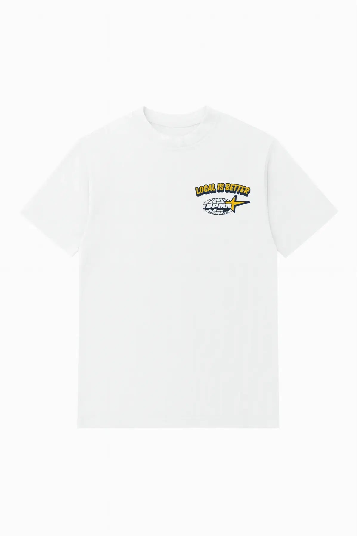 Local Is Better Regular Tee — Off White
