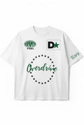 Playera Overdrive Oversized Tee unisex con estampado digital Dopamyn vista frontal