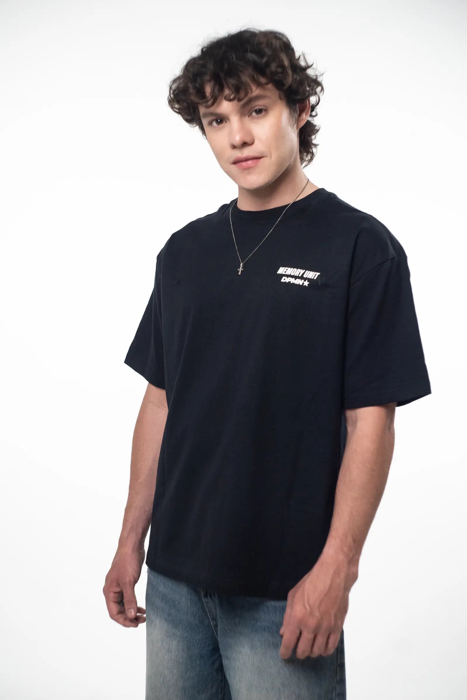 Edited Life Oversized Tee — All Black